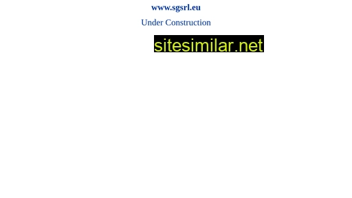 sgsrl.eu alternative sites