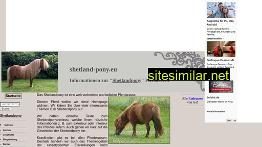 shetland-pony.eu alternative sites