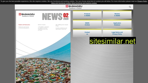 Shimadzu-webapp similar sites