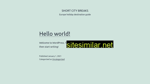 shortcitybreaks.eu alternative sites
