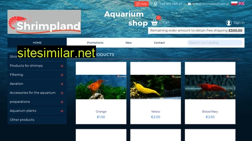 shrimp-land.eu alternative sites