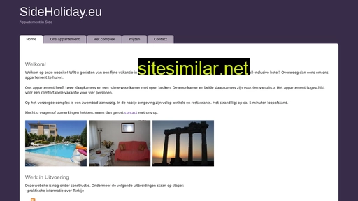 sideholiday.eu alternative sites