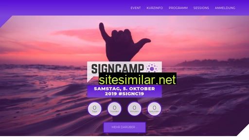 signcamp.eu alternative sites