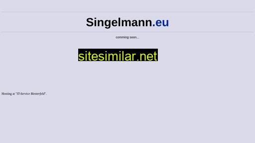 singelmann.eu alternative sites