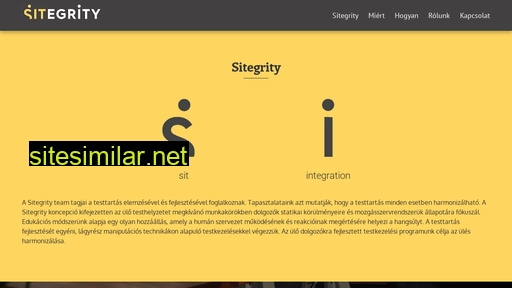 sitegrity.eu alternative sites