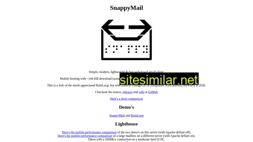 snappymail.eu alternative sites