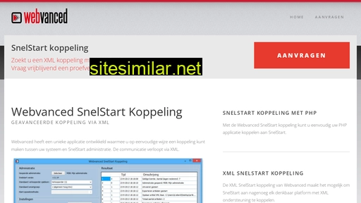 Snelstart-koppeling similar sites