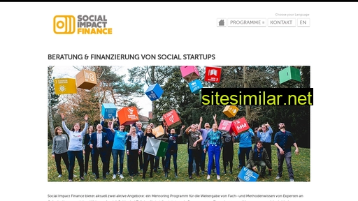 socialimpactfinance.eu alternative sites