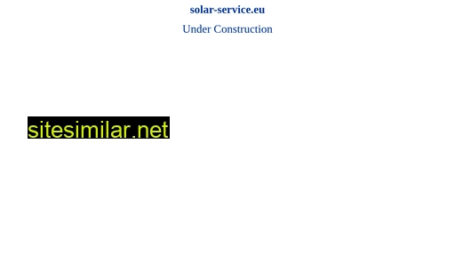 solar-service.eu alternative sites