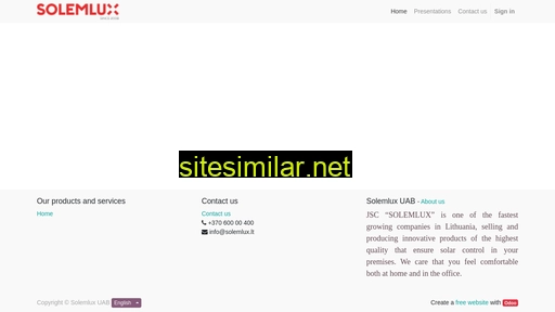 solemlux.eu alternative sites