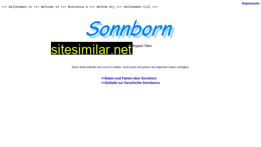 sonnborn.eu alternative sites