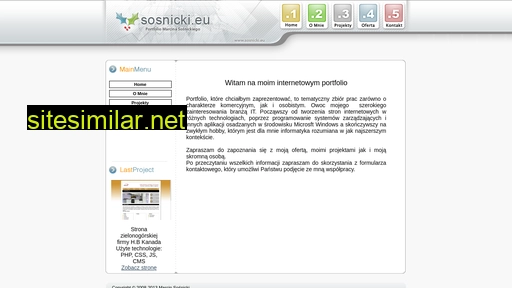sosnicki.eu alternative sites