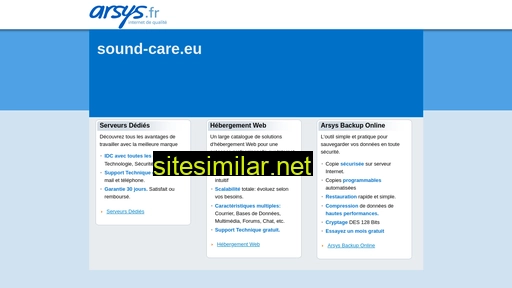 sound-care.eu alternative sites