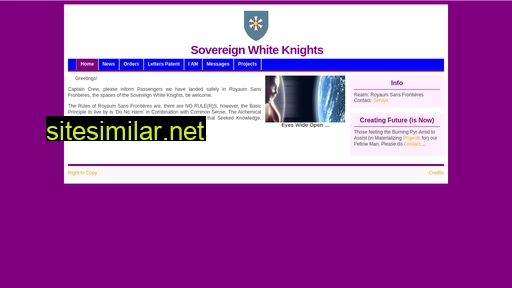 sovereignwhiteknights.eu alternative sites