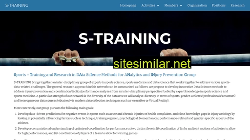 S-training similar sites