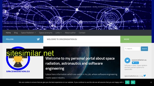 spaceradiation.eu alternative sites