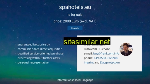 spahotels.eu alternative sites
