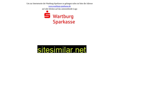 sparkasse-wartburgkreis.eu alternative sites