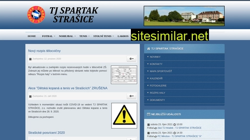 spartakstrasice.eu alternative sites