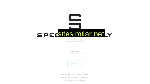 Specialsupply similar sites