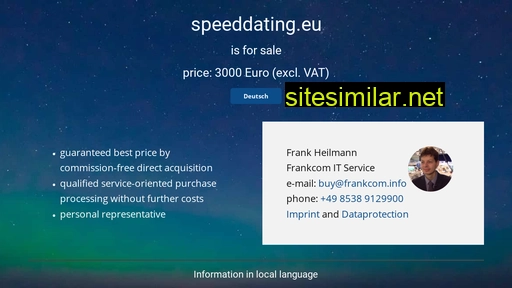 speeddating.eu alternative sites
