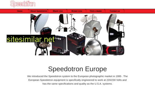 Speedotron similar sites