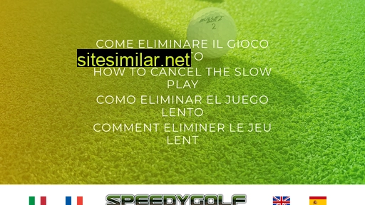 speedygolf.eu alternative sites
