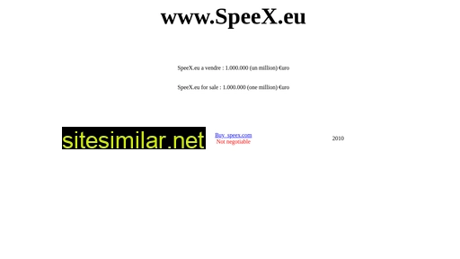 speex.eu alternative sites