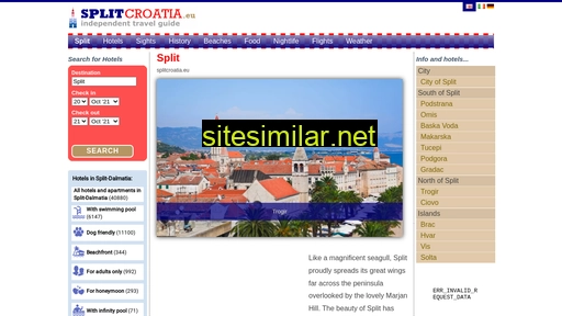 splitcroatia.eu alternative sites