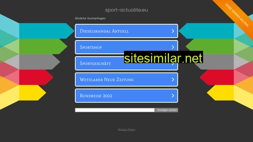 sport-actualite.eu alternative sites
