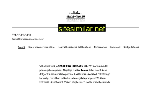 Stage-pro similar sites