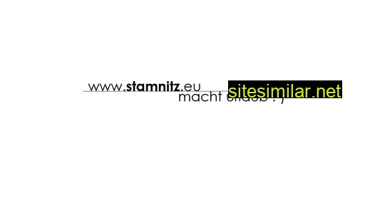 stamnitz.eu alternative sites