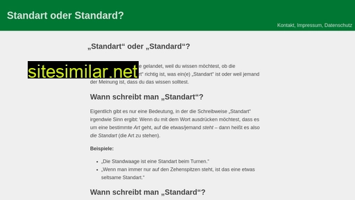 standart-standard.eu alternative sites