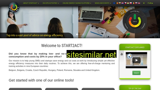 start2act.eu alternative sites
