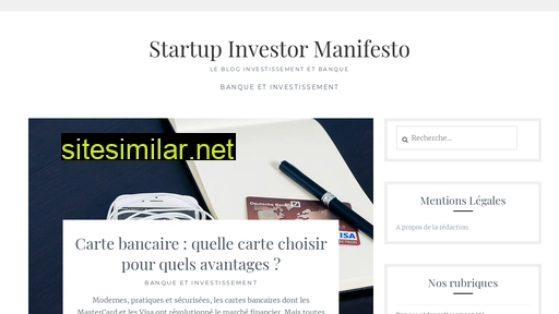 Startupinvestorsmanifesto similar sites