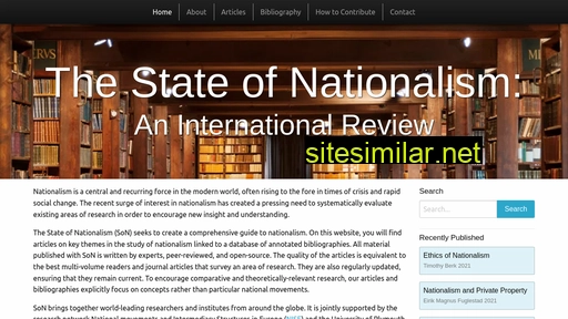 Stateofnationalism similar sites