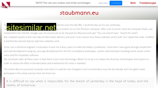 staubmann.eu alternative sites