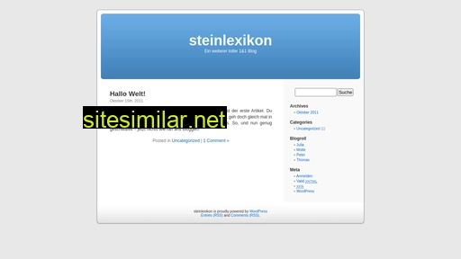 steinlexikon.eu alternative sites