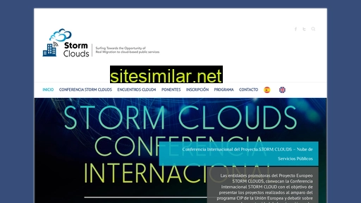 stormcloudsconference.eu alternative sites