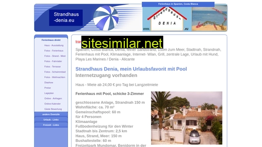 strandhaus-denia.eu alternative sites