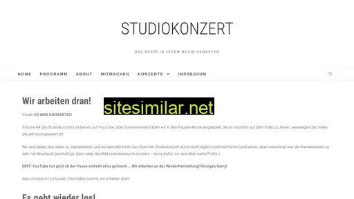 studiokonzert.eu alternative sites