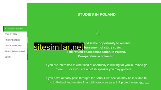 studiesinpoland.eu alternative sites