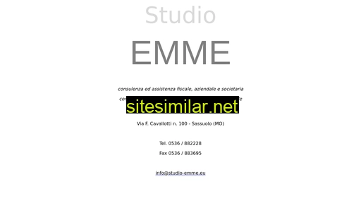 studio-emme.eu alternative sites