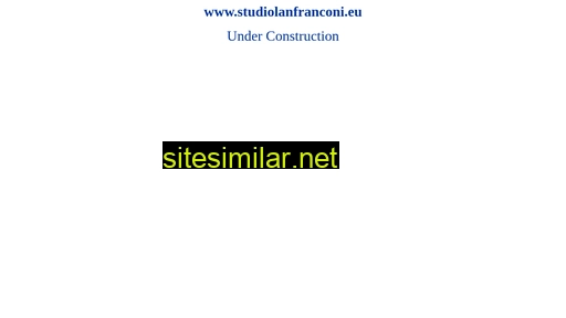 studiolanfranconi.eu alternative sites