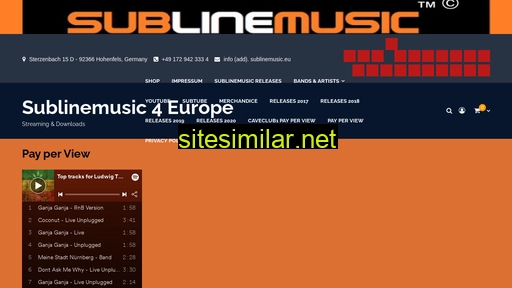 sublinemusic.eu alternative sites