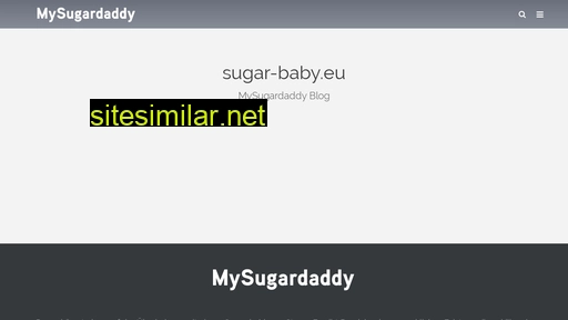 sugar-baby.eu alternative sites