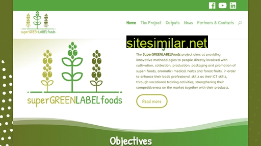 Supergreenlabelfoods similar sites