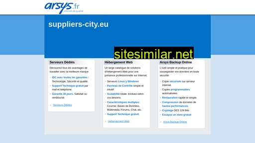 suppliers-city.eu alternative sites