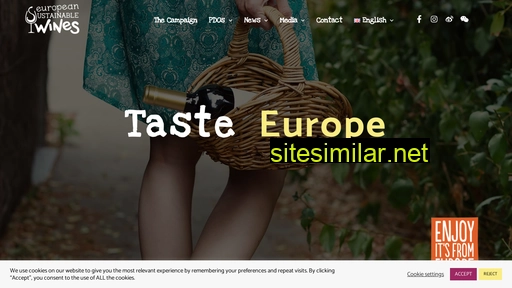 sustainablewines.eu alternative sites