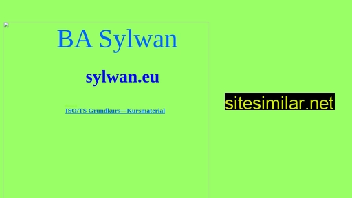 sylwan.eu alternative sites